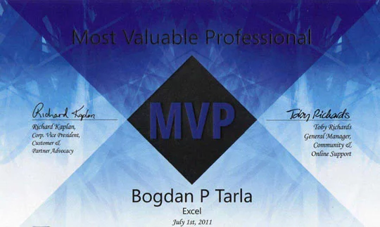 MVP Bogdan Tarla